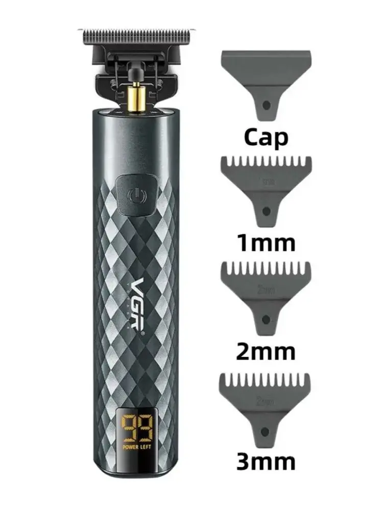 VGR V-077 | Trimmer Precise Grooming, Manufacturer Guarantee