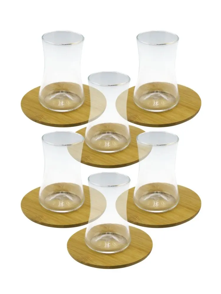 JD7751 | Bamboo Cup with Saucer Set 12pcs