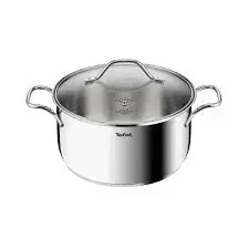 Tefal B8644674 | Кастрюля с крышкой 5л нерж сталь 24см