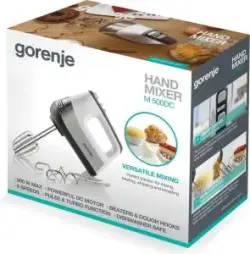 Gorenje M500DC | Ручной миксер 500 Вт 5 скоростей 4 насадки