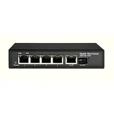 PSE PSE5104-2LF1 | PoE Switch 4-Port + 2 Uplink + 1 SC Fiber