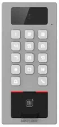HIKVISION DS-K1T502DBFWX-C | Терминал доступа Биометрия, Карта, ПИН, 2 Мп Камера