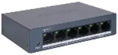 Hikvision DS-3E0106MP-E/M | PoE-коммутатор 4 порта 10/100 Мбит/с Extend Mode