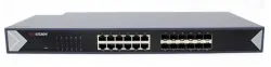 HIKVISION DS-3E0524TF | Коммутатор 24 порта Неуправляемый 12 SFP Gigabit