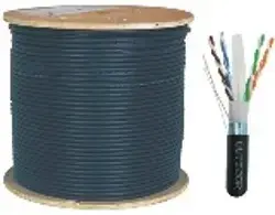 Generic CAT6 UTP Outdoor | Сетевой кабель 305м CCA PE уличный