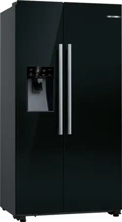 Bosch KAD93VBFP | Side by Side Refrigerator No Frost 530L Black