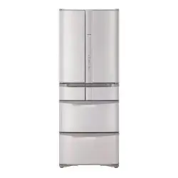 Hitachi R-V540PUC7 BSL | Холодильник 450 л двойная вилка серый