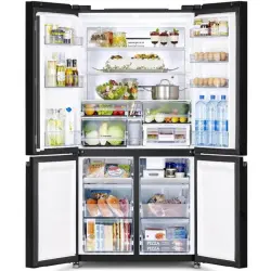Hitachi R-WB720VUC0 GMG | Refrigerator 515 L Grey Glass 4-Door