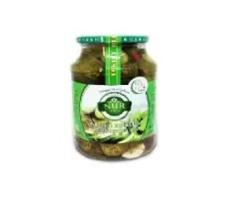 NUR 4833004982500 | Marinated Sliced Cucumbers with Onion 900g Glass Jar