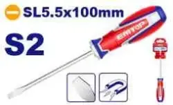 Emtop ESD-SL5100 | Шлицевая отвертка 5,5 мм 100 мм