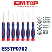 Emtop ESSTP0702 | Precision Screwdriver Set 7pcs