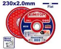Emtop EACD202303 | Metal Cutting Disc 230x2.0mm