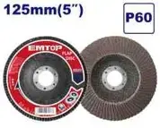 Emtop EFDS1252 | Grinding Disc 125mm P60