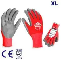 Emtop ENGV0102 | Rubber Gloves XL Chemical Resistant
