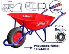 Emtop EWWB4010P | Wheelbarrow 140kg 1.0mm Steel Tray