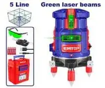 Emtop ESLE53003 | Лазерный уровень 0-30м Универсальный