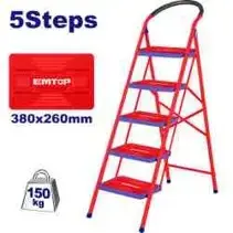 Emtop ESLR1051 | 5-Step Ladder 151 cm Heavy-Duty