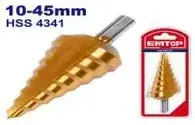 Emtop ESDL10453 | Step Drill Bit HSS4341 10-45mm