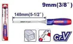 Emtop EWCL0901 | Chisel 9mm Wooden Handle