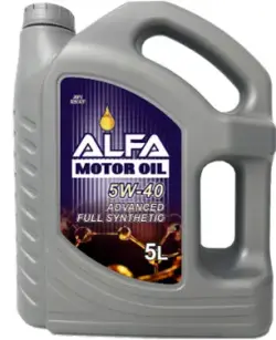 Alfa 5w40 | Motor ýagy 5L sintetiki