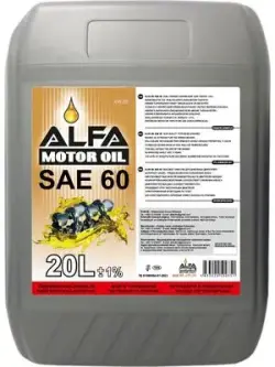 Alfa | Motor ýag SAE60 20L ýokary ýapyşyk