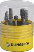 Klingspor 337154 | Burr Set for Steel 6 pcs EU-Made