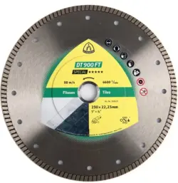 KLINGSPOR 325393 | Diamond Blade Ceramic Tile Turbo 125 mm