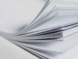 A4 Baglaýyş Kartony Ak