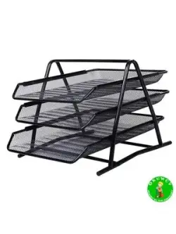 Brendsiz Ýok | Ýatylýan lotok 3 gatly metal tor gara