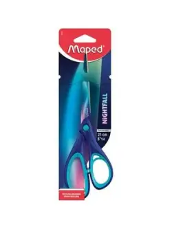 Maped NIGHTFALL 469216 | Scissors 21 cm Ergonomic Stainless Steel