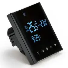TOL 50 Black | Floor Heating Thermostat Touchscreen 16A 2000000015156