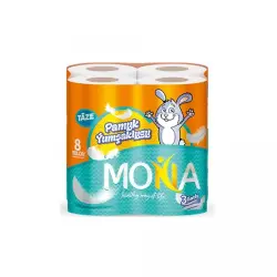MONA | Toilet Paper Orange 8 Rolls Bulk Pack