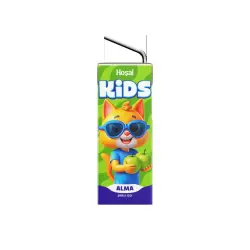 Hosal Kids | Apple Juice 200 ml Bulk Pack 24 pcs