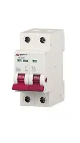 MUTLUSAN MTS06-2063C | Circuit Breaker 2P Type C 63A 6kA