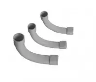 MUTLUSAN 001 051 010020 00 17 | Non-Flammable Elbow Tube Ø20mm Grey