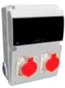 MUTLUSAN MK-2325-2 | Distribution Board with Sockets 3x25A(2)/1x16A