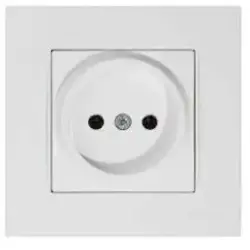 MUTLUSAN 2220 601 0201 | Groundless Socket White