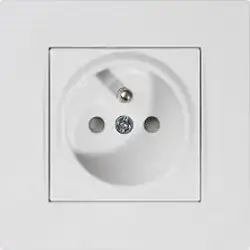 MUTLUSAN 2220 615 0201 | Fransiýa görnüşli ak rozetka RITA UPS üçin