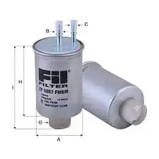 FİL FİLTRE FUEL FILTER ZP 8087 FMBM