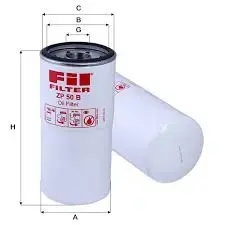 Масляный фильтр FİL FİLTRE ZP 50 B