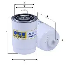 FİL FİLTRE Fuel Filter ZP 525 F