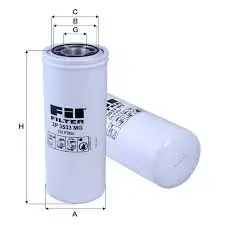 FİL FİLTRE Oil Filter ZP 3335 MG