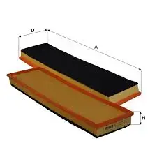 Воздушный фильтр FİL FİLTRE HP 2126 - 1*8