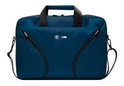 BMW BAGBMW15NAVY | Notebook Bag PU Leather & Carbon 15.6"