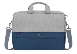 RIVACASE 7532 | Notebook Bag 15.6 inch Dark Blue + Grey