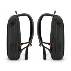 Porodo PD-LFST122-BK | Рюкзак для ноутбука 15.6" USB Зарядка Водоотталкивающий