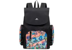RIVACASE BAGRC5425 | Рюкзак 15 л Граффити/Черный