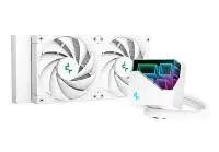 DEEPCOOL LT520 WH | Жидкостная система охлаждения CPU 240мм RGB 2 вентилятора