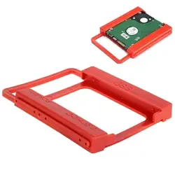 Generic SSDAD2.5TO3.5 | SSD Adapter 2.5" to 3.5" Plastic Red