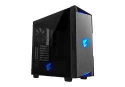 GIGABYTE CASEGAC300G | Корпус для ПК закаленное стекло RGB